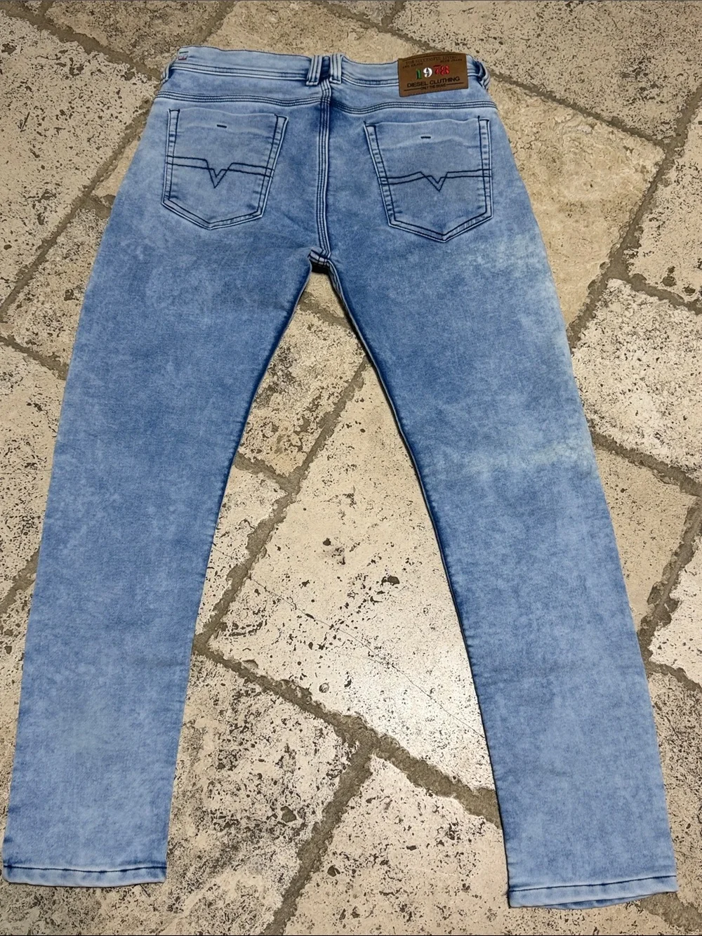 Diesel Industry 1978 light stone washed jeans 👖